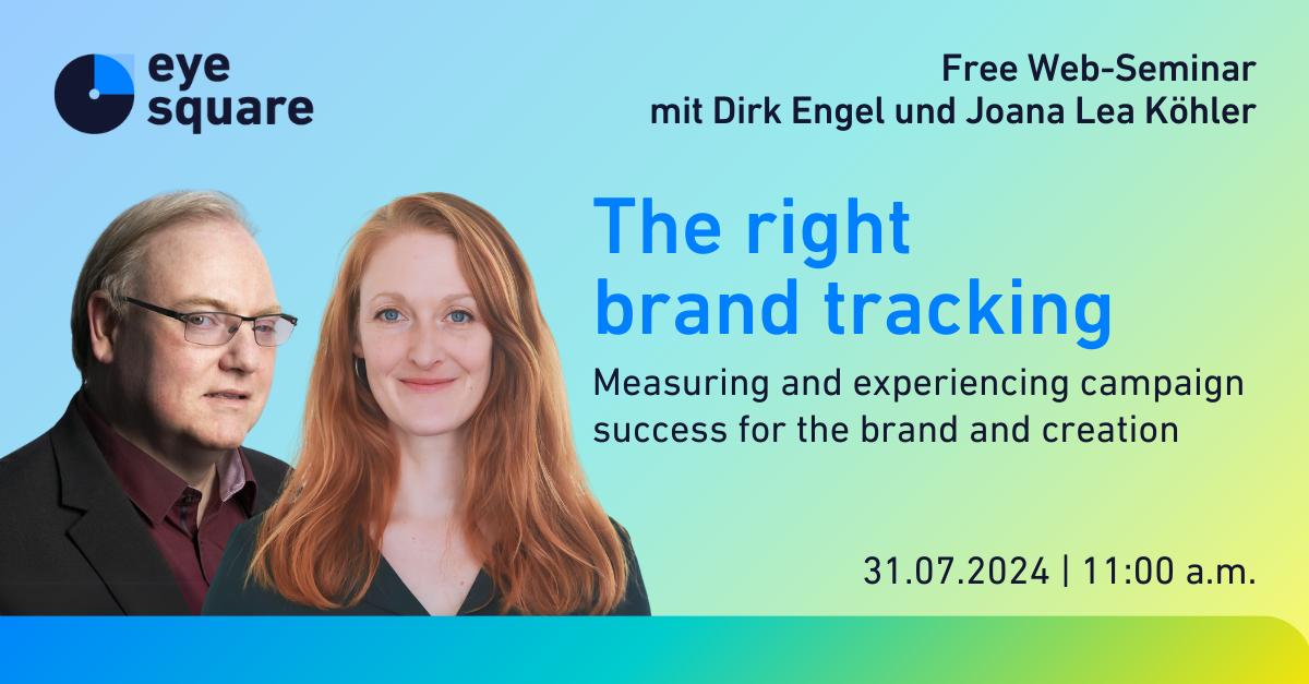 Webinar with Dirk Engel-Campaign success and brand tracking